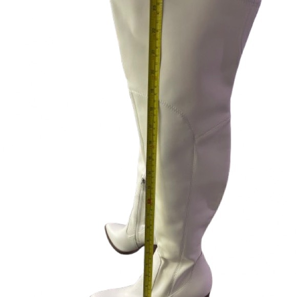 MARC FISHER
Meyana White
Faux Leather Over The Knee
Block Heel Boots Size 8 - Picture 8 of 16
